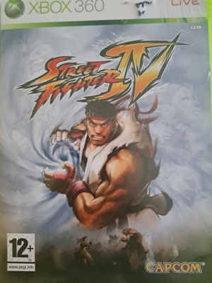 Xbox 360 Street Fighter IV peli