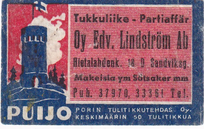 Helsinki, Oy Edv. Lindström Ab   5/3