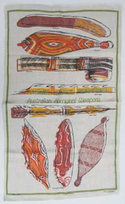 Keittiöpyyhe designed Australia pellavaa