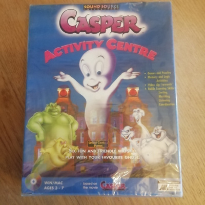 Casper: Animated Activity Center, 1998 uusi BOX ALE!