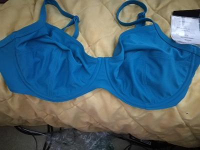 Lindex- 90 E/F  bikinit yläosa suomi siniset