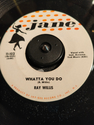 RAY WILLIS,JANE 103