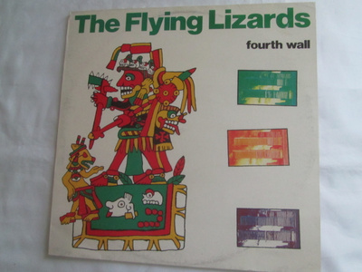 The Flying Lizards: Fourth Wall  LP   1981  Suomi-painos