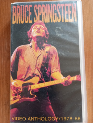 VHS Bruce Springsteen Video Anthology
