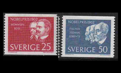 Ruotsi 500-1 ** Nobel-voittajia (1962)