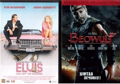 DVD ELOKUVIA 2 KPL