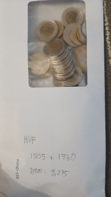 Unkarin Forint HUF kolikot Hungarian Coins