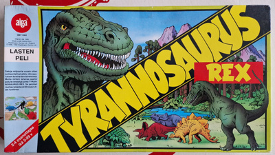 Tyrannosaurus  Rex lautapeli .Alga 1990