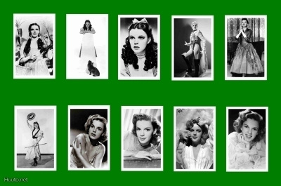 JUDY GARLAND -- postikorttisetti   (Upea Lahja !!) #1