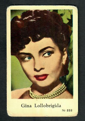 Keräilykuva - Gina Lollobrigida Nr 888