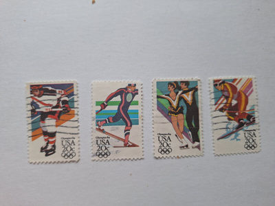 USA 20 c OLYMPPIA MERKIT 1984