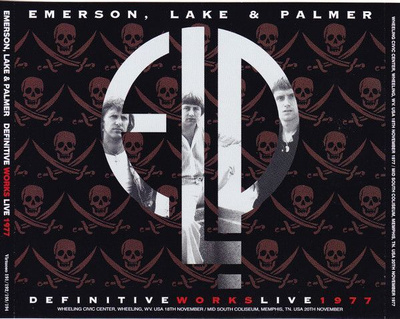 EMERSON,LAKE&PALME:DEFINITIVE WORKS LIVE 1977 4CD