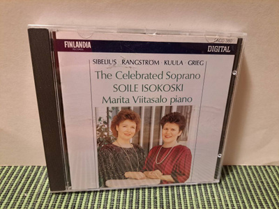 Sibelius,Rangström,Kuula,Grieg-Soile Isokoski CD
