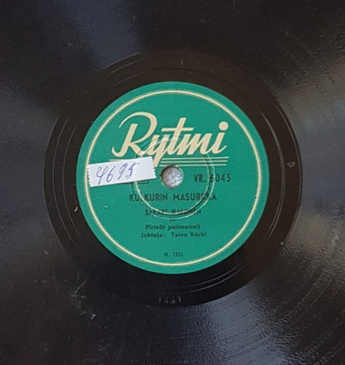 Savikiekko 1950 - Sakari Halonen - Rytmi VR 6045