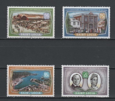 (S0636) SAINT LUCIA, 2000 (Municipality of Castries). MNH**