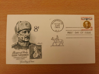 Mannerheim   8c 1960