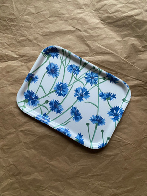 Vintage Hemtex Lena Boije Blåklint Tarjotin Tarjoiluastia