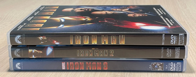 Marvelin IRON MAN 1-3 (3DVD) Robert Downey Jr.