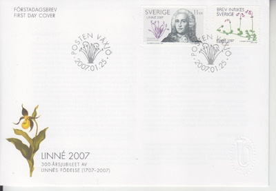 Ruotsi FDC 2007 Linne.