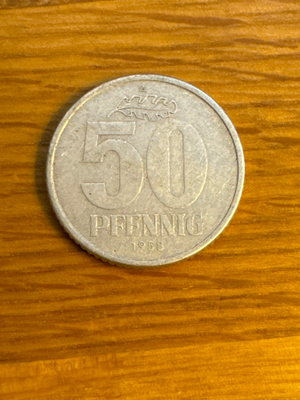 Saksa 50 Pfenning 1958