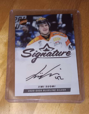 25-26 Blueline Signature Silver Jimi Suomi /80 Sport