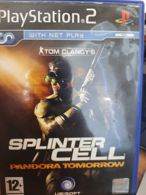 PS2 Splinter Cell Pandora Tomorrow CIB