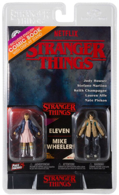 STRANGER THINGS ELEVEN & MIKE WHEELER	(23 519)	2 figure+comi