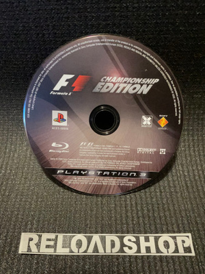 F1 Championship Edition Formula 1 - DISC PS3