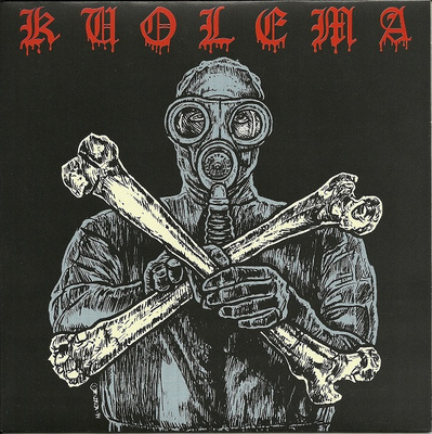 Kuolema – Mölyä, Perkele!!!  7" EP + promojuliste