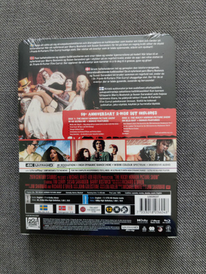 The rocky horror picture show 4k ultra hd steelbook uusi