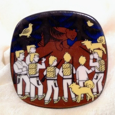 Arabia Jukola 1989 Joutseno seinälautanen