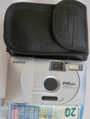 VANHA Kamera Konica Pop MIni SIISTI