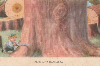 PEIKKO KAATAA ISOA PUUTA