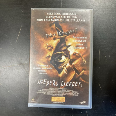 Jeepers Creepers VHS
