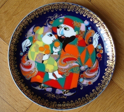 SEINÄLAUTANEN ROSENTHAL B. Wiinblad Aladin ja Taikavalo nr.3