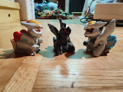 Pokemon kids: Zekrom ja Kyuremit