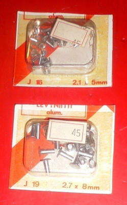 Levyniitit, alumiini