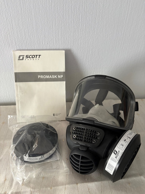 Scott kaasunaamari. Ammattikäyttöön.