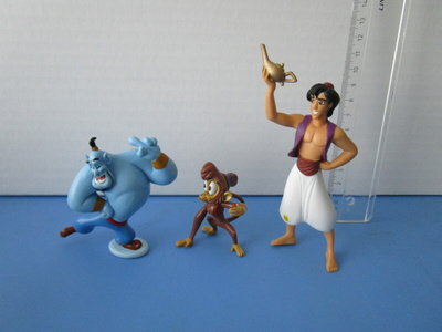 Aladdin figuurit, 3 kpl
