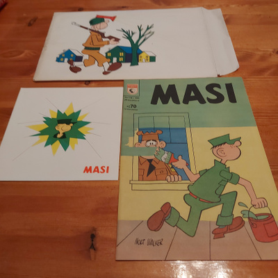 MASI 1964-4B JOULUKUU TILAAJAKORTTI+KUORI