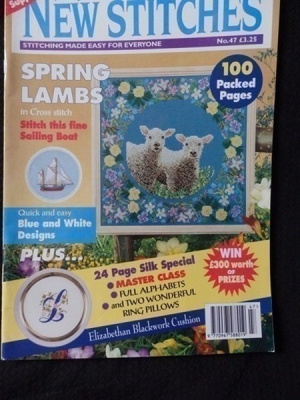 Ristipistolehti New Stitches 47 Suloiset lampaat!