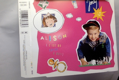 JORDY  ::  ALISON  ::  CD,  MAXI-SINGLE  ::  1993