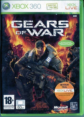* Gears of War Xbox 360 / One / X PAL Suomiohjeet Lue Kuvaus