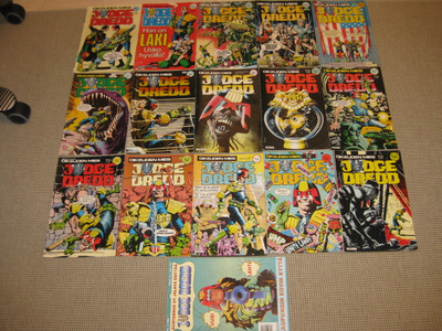 Judge Dredd 1984-1985 (Kaikki Ilmestyneet 15 Numeroa)