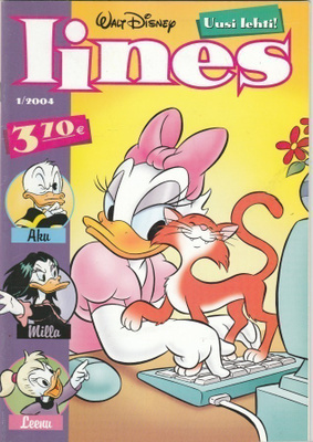 Sarjakuvalehti Iines 1/2004