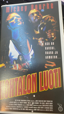 Kohtalon luoti Bullet VHS Mickey Rourke