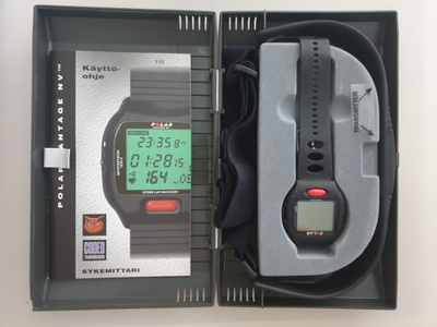 POLAR VANTAGE NV -SYKEMITTARI (VINTAGE 1990-LUKU)