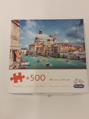 Palapeli, Peliko 500 palaa, Venetsia?