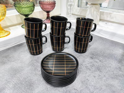 Tiiliskivi Gold lautaset 21e/kpl (Marimekko)