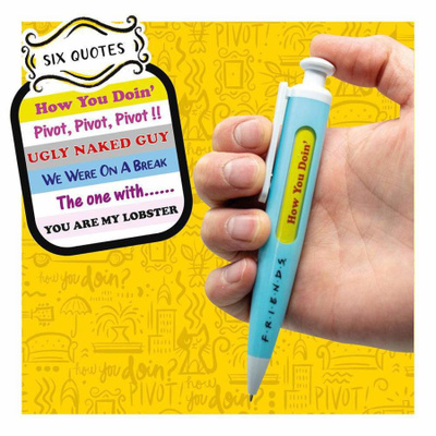 FRIENDS QUOTE PEN (35 056) vaihtoehtona 6 eri lausetta